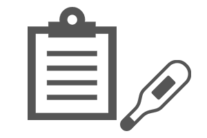 スタッフの健康チェック